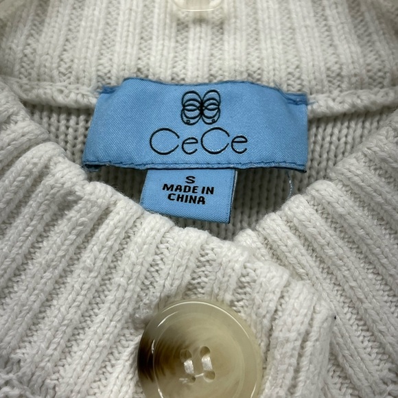 CeCe button up knit cardigan - Picture 5 of 7